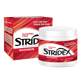 stridex 水楊酸清潔棉片 加強型 55片