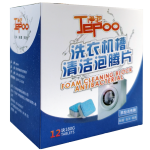 Jepoo 凈泡 洗衣機槽清洗劑泡騰片 3盒裝36粒