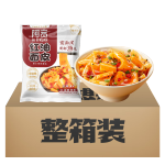 Hi A'KUAN 阿寬 紅油面皮干拌面酸辣味涼皮100g*20袋 整箱裝 非油炸速食方便面