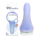Schick 舒適舒芙 仕女除毛刀 活膚保濕 1刀架+2刀頭