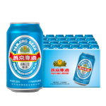 YANJING BEER 燕京啤酒 藍(lán)聽11度啤酒330ml*24聽 整箱裝