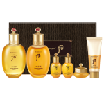 WHOO 后 拱辰享氣韻生水乳6件套（滋養(yǎng)液150ml+乳110ml+贈(zèng) 滋養(yǎng)液20ml+乳20ml+霜10ml+潔面膏40ml）