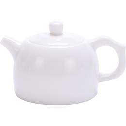 心去處陶瓷茶壶羊脂玉瓷泡茶壶德化白瓷井栏壶小号单人家用功夫茶具单壶 羊脂玉瓷井栏壶（简装） 210ml