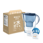 BRITA 碧然德 Marella海洋系列 濾水壺 藍色 一壺十一芯