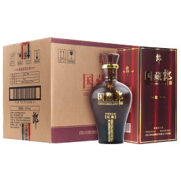 LANGJIU 郎酒 國(guó)藏郎紅尊 濃香型白酒 52度 500ml*6瓶 整箱裝 （高度白酒）