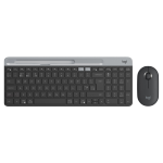 logitech 羅技 K580 鍵盤+PEBBLE 鼠標 無線鍵鼠套裝 芍藥白