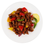 紫光園 黑椒牛肉粒250g