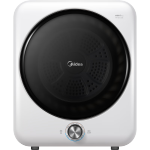 美的（Midea）全自動烘干機 4公斤滾筒式直排干衣機小型迷你家用紫外線除菌 祛除寵物毛發(fā)母嬰專屬款國家補貼15% MH40V10E