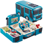 BAOLE STAR TOYS 寶樂(lè)星 imybao 麥寶創(chuàng)玩 多功能音樂(lè)巴士 5811 電池版 西亞紅