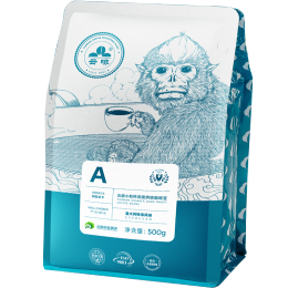 云啡 深度烘焙 云南小粒烘焙咖啡豆 意大利特濃風(fēng)味 500g