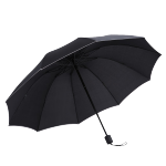 MAYDU 美度 M3327 10骨三折晴雨傘 黑色