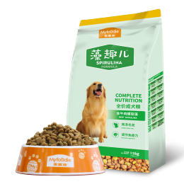 Myfoodie 麥富迪 牛肉螺旋藻全犬成犬狗糧 15kg