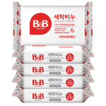 B&B 保寧 嬰兒洗衣皂 洋槐香型 200g*5塊