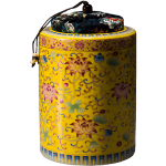 容山堂 茶葉罐 800ml 黃蓮花