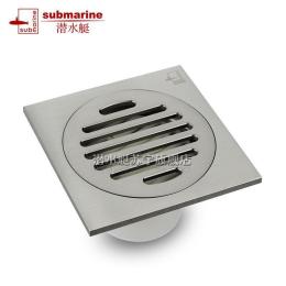 submarine 潛水艇 LTF40-10 黃銅鍍鎳地漏