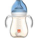gb 好孩子 小餓魔系列 寬口徑吸管PPSU奶瓶 240ml