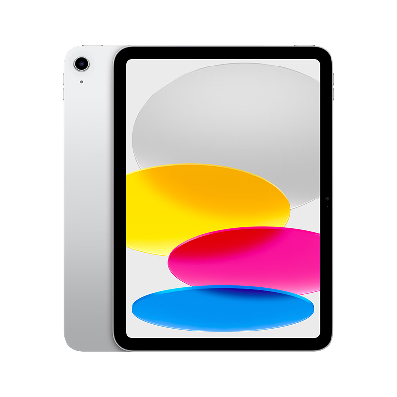 Apple/ iPad(第 10 代)10.9英寸平板电脑 2022年款(64GB WLAN版/学习办公娱乐/MPQ03CH/A)银色