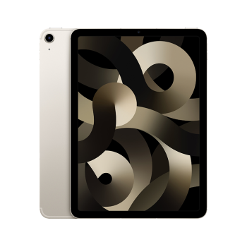 Apple iPad Air（第 5 代）10.9英寸平板电脑 2022年款（256G WLAN+Cellular版/M1芯片Liquid视网膜屏 MM7H3CH/A）星光色