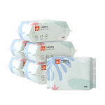 gb 好孩子 嬰兒綿柔巾 干濕兩用巾100片*6包 寶寶一次性洗臉潔面巾