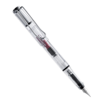 凌美（LAMY）鋼筆簽字筆 生日節(jié)日禮物學(xué)生成人練字文具 德國(guó)進(jìn)口 自信系列墨水筆 全透明質(zhì)感 F0.7mm