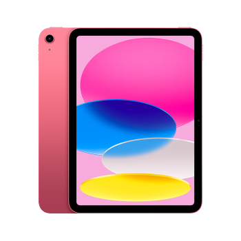 Apple iPad（第 10 代）10.9英寸平板电脑 2022年新款（64GB Cellular版/A14芯片/1200万像素 MQ713CH/A） 粉色