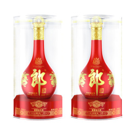 LANGJIU 郎酒 [婚宴用酒]郎酒 紅花郎十五(15) 陳釀 53度 雙瓶裝 500ml*2瓶 高度白酒 醬香型