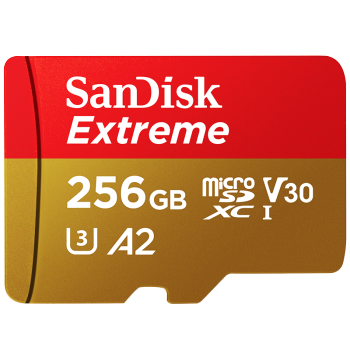 ϣSanDisk256GB TFMicroSDڴ濨 U3 V30 4K A2 ˶˻洢 ٸߴ190MB/s