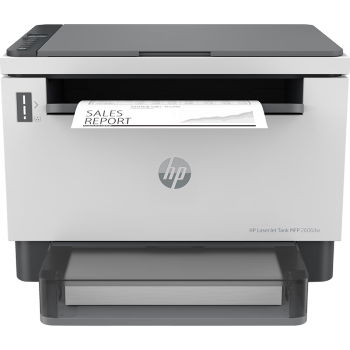 惠普（HP） 打印机Tank2606sdw A4黑白激光复印扫描一体机双面打印家用办公可充粉 Tank 2606dw（双面打印+无线）不带输稿器 官方标配