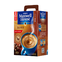 麦斯威尔（Maxwell House） 咖啡 三合一特浓味速溶咖啡粉（新老包装随机发） 100条袋装（拍下含5条咖啡）