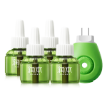 RUNBEN 潤本 電蚊香液120晚大容量45ml×4瓶+1器