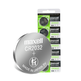 maxell 麥克賽爾 CR2032 紐扣電池 3V 5粒裝