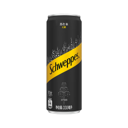 Schweppes 怡泉 可口可樂(lè)（Coca-Cola） 怡泉Schweppes無(wú)糖零卡蘇打水汽水飲料整箱裝 可口可樂(lè)出品 330ml*24罐