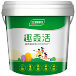 三棵樹漆乳膠漆內(nèi)墻面補(bǔ)墻漆新舊房自刷家用涂料趣森活美妝漆小罐漆1L 