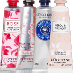 L'OCCITANE 歐舒丹 護(hù)手霜禮盒（乳木果+玫瑰+櫻花+橙花各30ml）護(hù)膚滋潤(rùn)母親節(jié)禮物