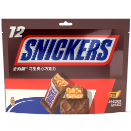 SNICKERS 士力架 花生夾心巧克力 240g