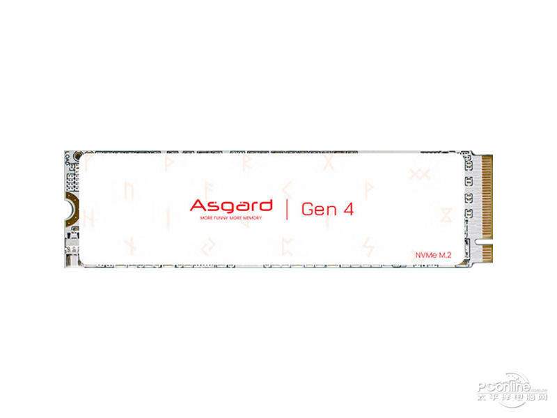 阿斯加特AN4+ 512GB M.2 SSD 正面