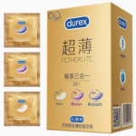 Durex 杜蕾斯 尊享三合一 超薄避孕套18只*2件