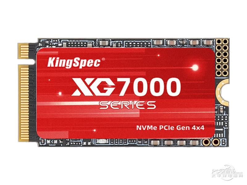 金胜维XG7000 512GB M.2 2242 SSD 正面