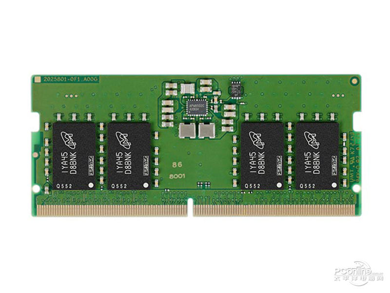 金士顿DDR5 5600 64GB(32GB×2)笔记本内存条 图片