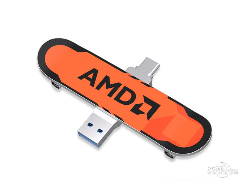 联想小新滑板AMD联名限定款(128GB) 斜放