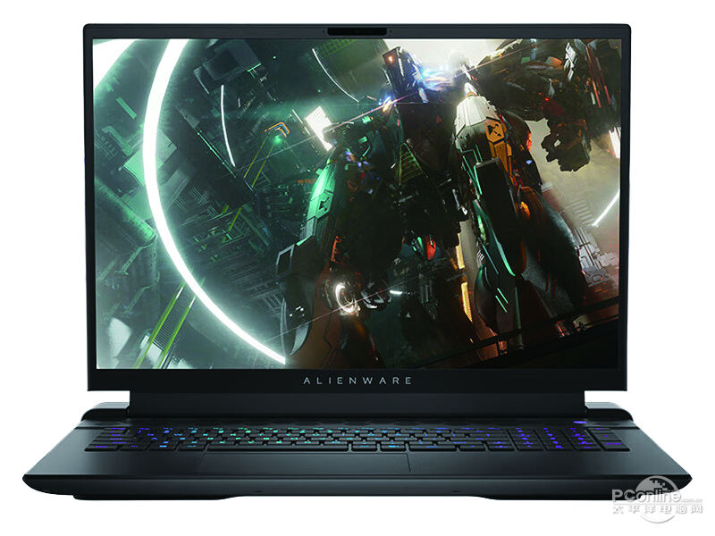 戴尔外星人 m18 ALWM18-R3986QB(酷睿i9-14900HX/64GB/1TB/RTX4080/165Hz) 前视