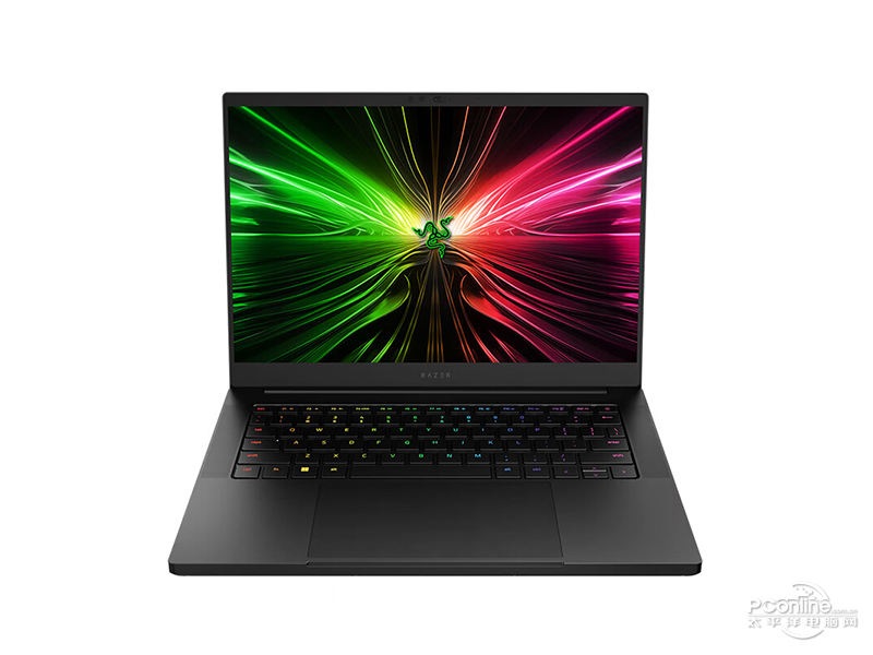 雷蛇灵刃14(R9-8945HS/16GB/1TB/RTX4060/2.5K/240Hz) 前视