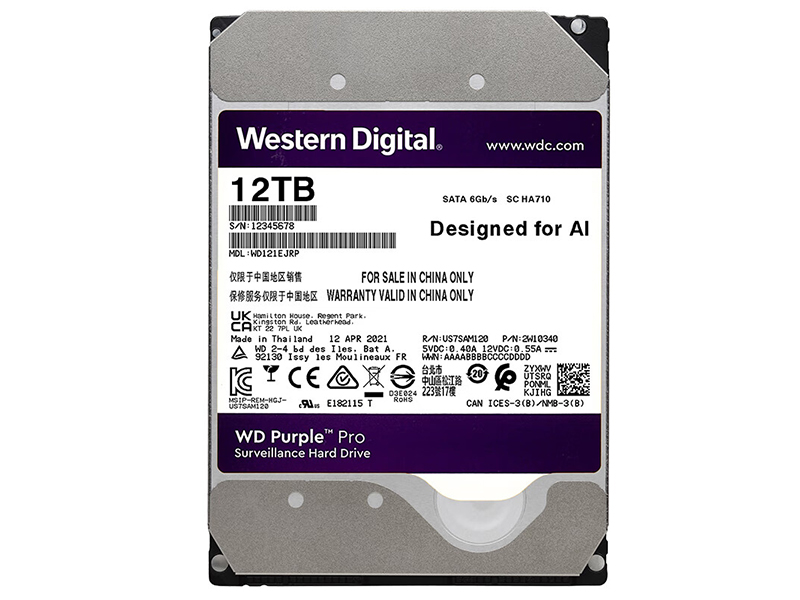 pro 12TB 7200ת 256MB SATAӲ(WD121EJRP)ͼ