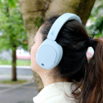 有颜有实力的私人音乐空间，漫步者 W830NB头戴式降噪蓝牙耳机