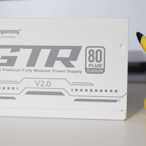 纯白甚至白金！艾湃电竞GTR750MW V2全模组电源