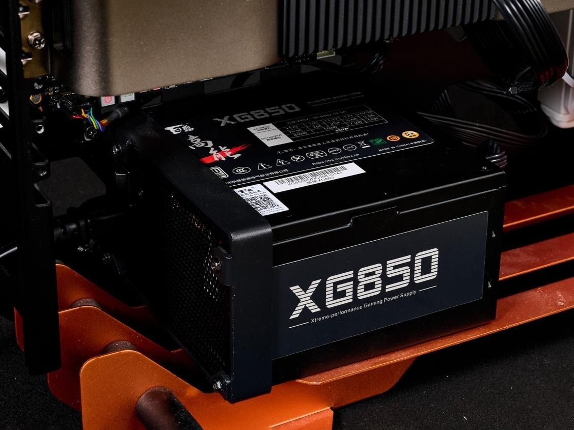 带起RTX 4080 SUPER毫无压力，百盛高能XG850白金电源拆解评测