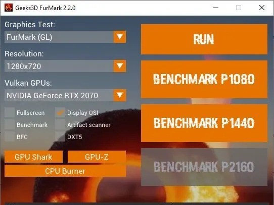Geeks3D发布 FurMark v2.2.0 版本：为英伟达显卡添加热点温度监控功能