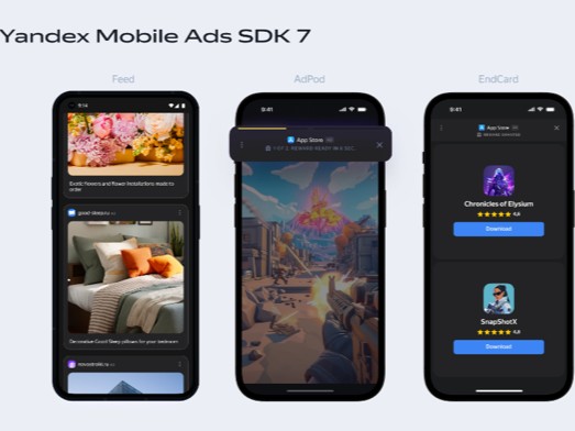 新广告格式和全屏广告设计：Yandex Ads推出Yandex移动广告SDK 7