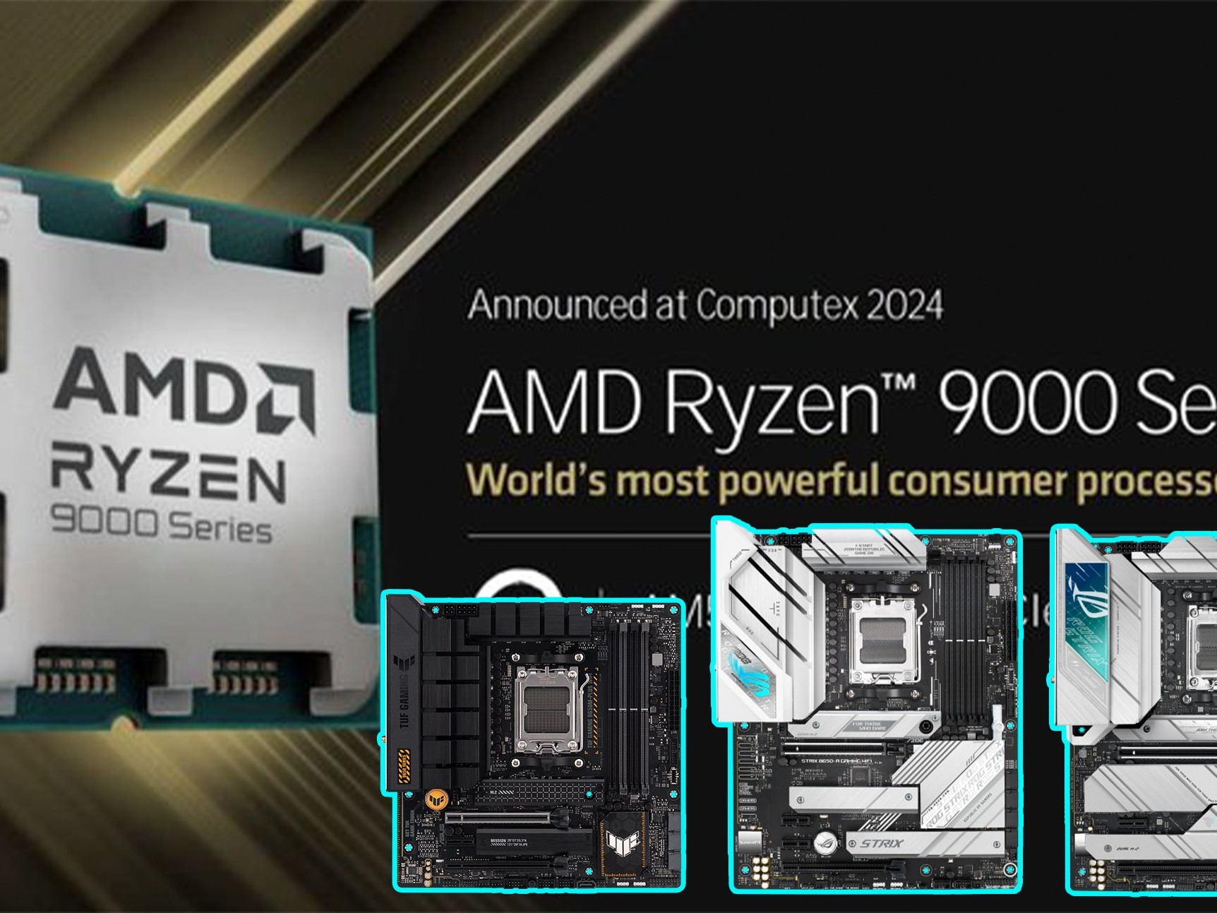 锐龙9000将至 华硕AMDX670/B650主板准备就绪