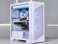 纯白装机的完美基石，微星MPG VELOX 300R AIRFLOW PZ WHITE刀锋300机箱装机评测
